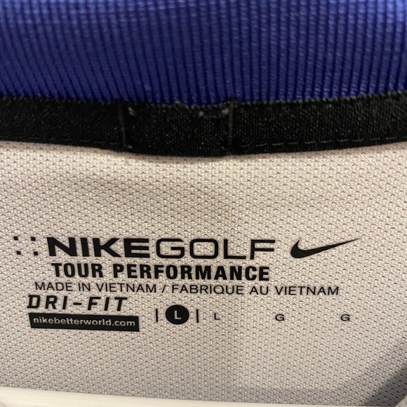 Nike Dri Fit Golf Shirt size Large - Picture 3 of 3